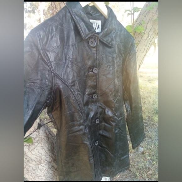 Leather Works Men's Leather Jacket Size XL - Picture 6 of 8